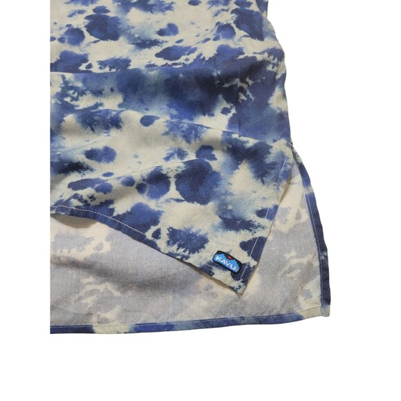 Kavu XS Somerton Dress Blue/Light Blue Tie Dye Viscose Pockets E2.1 Gorpcore - Picture 8 of 11